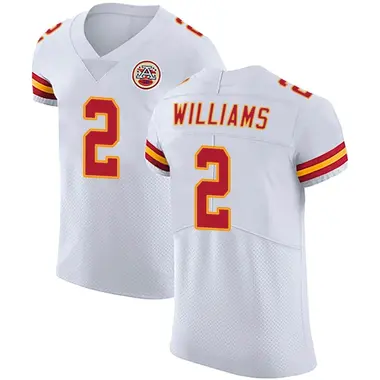 Joshua Williams Men's Nike Red Kansas City Chiefs Custom Game Jersey Size: 4XL