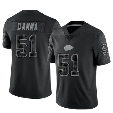 Mike Danna Kansas City Chiefs Men's Elite Vapor Untouchable Nike Jersey -  White